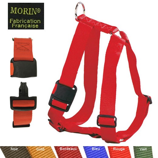 Harnais réglables pour chiens, boucle rapide extra robuste