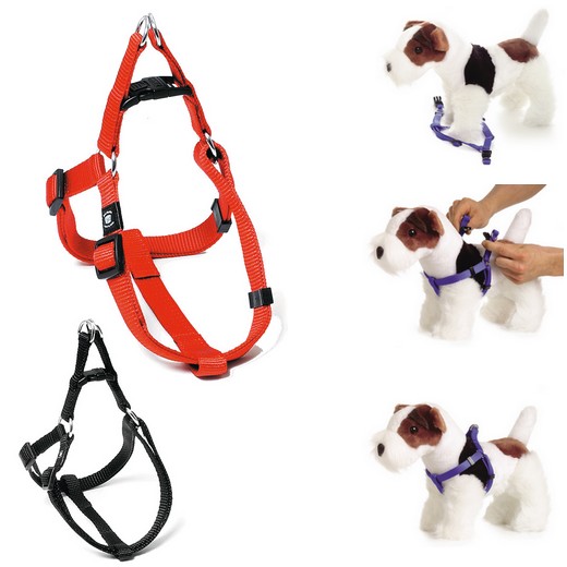 Harnais pour chiens et chats en nylon Quick