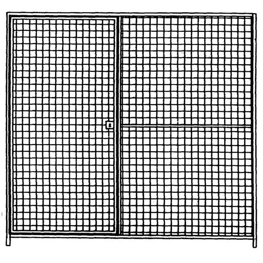 Cadre de chenil grillage 5/5 Pro - hauteur 1.82 m