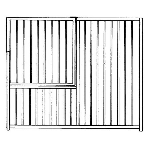 Enclos PRO pour chiots et petites races - Hauteur 82 cm - Barreaux