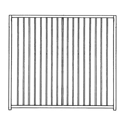 Enclos PRO pour chiots et petites races - Hauteur 82 cm - Barreaux