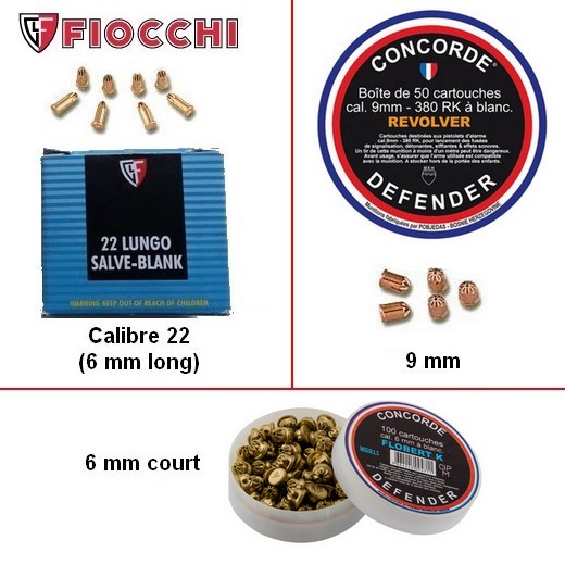 Cartouches � blanc pour sport canin