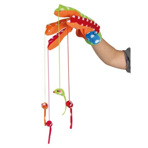 Gant  Crazy Glove  - Jouet chat