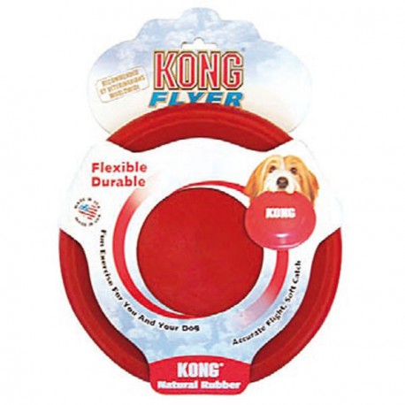 Jouet Kong Flyer - Disque Volant - Frisbee pour chiens