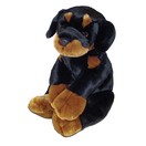 Peluche chien Rottweiler