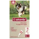 Advantix traitement anti tiques, anti puces, anti moustiques