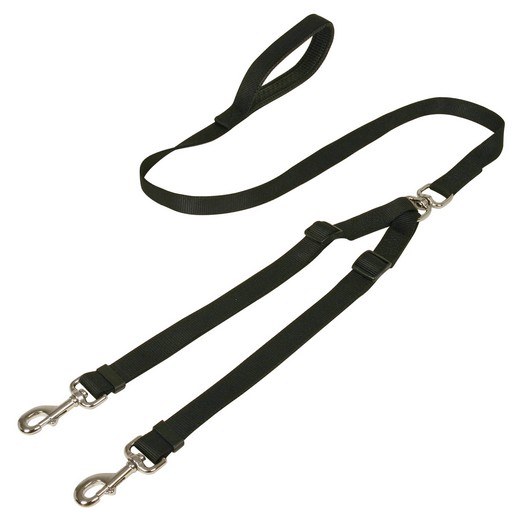 Laisse réglable, 2 chiens