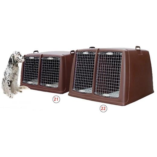 Cage de transport Argo pour chiens Double. Morin Accessoires pour