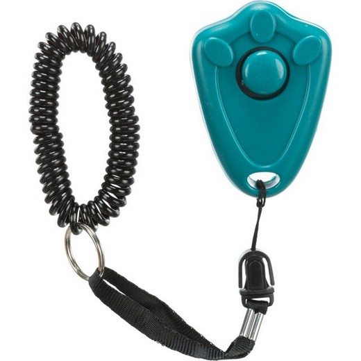Clicker avec bouton + attache ceinture