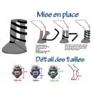 Bottine de protection en Kevlar pour chien - image 2