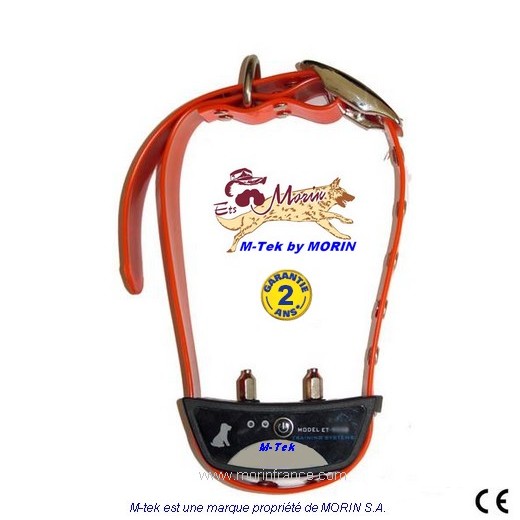 Collier anti aboiement rechargeable pour chien M-Tek - MORIN