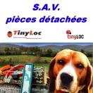 SAV Tinyloc - Pièces détachées pour radar de repérage Tinyloc R1 et R2.