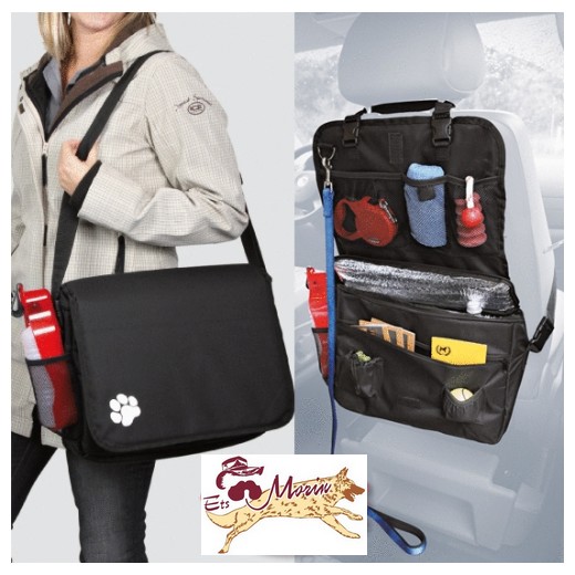 Sac fourre tout / bandouli�re dos de si�ge