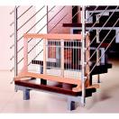 Barrière de porte / escalier en bois - Hauteur 50 cm