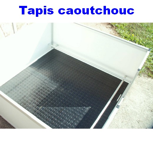 Tapis caoutchouc pour bac de mise bas PRO ELEVA-BED