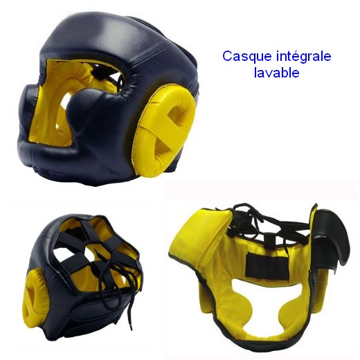 Casque intégrale lavable