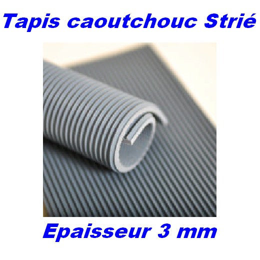Tapis caoutchouc Stri�