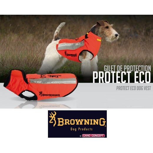 Gilet protection Kevlar chien ORANGE - PROTECT ONE - Cano-Concept