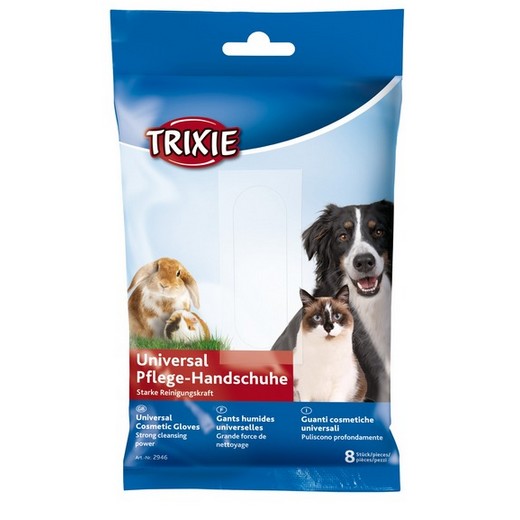 Gants lavant pour chien et chat
