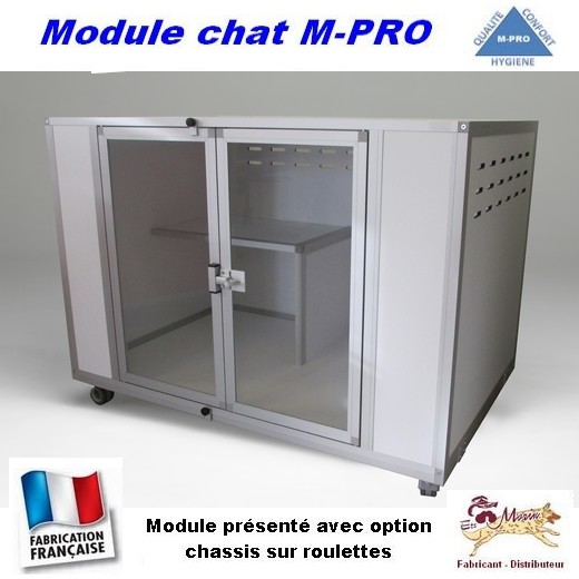 Module chat M-Pro. Parc pour chat et chaton.