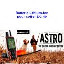 Batterie Lithium-Ion pour collier DC40 - Garmin