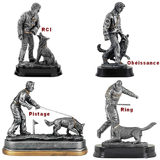 Trophée sport canin