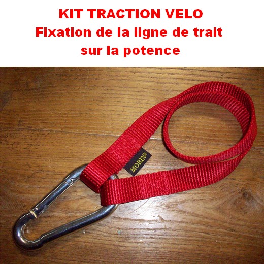 Kit traction vélo ou patinette Cross-canin/cani-vtt