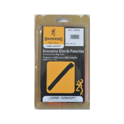 Fermeture à glissière additionnelle pour gilet de protection Cano Concept Browning
