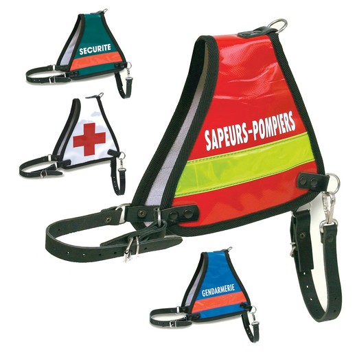 Harnais identification réglable, pour chien
