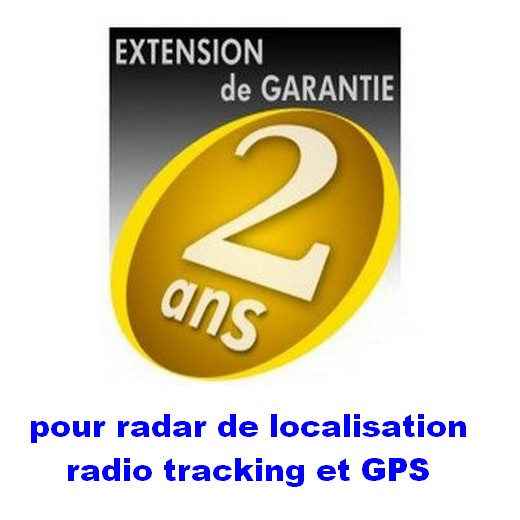 Extension de garantie + 2 ans pour radar de localisation