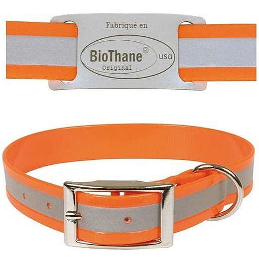 Collier pour chiens en Biothane réfléchissant