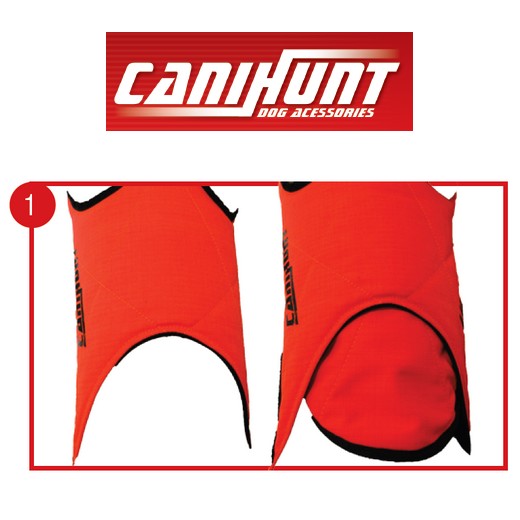 Accessoires et options pour gilet de protection chien de chasse Canihunt Dog Armor