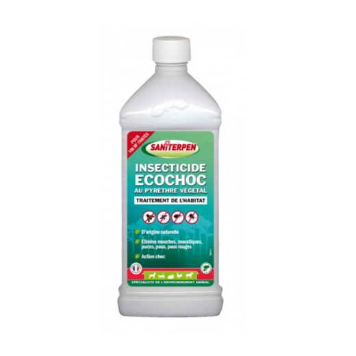 Insecticide Ecochoc au pyrèthre végétal - Saniterpen
