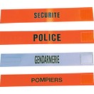 Brassard fluorescent orange