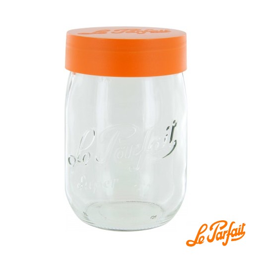 Bocal en verre avec couvercle à vis - 1 litres - 2 litres - 3 litres