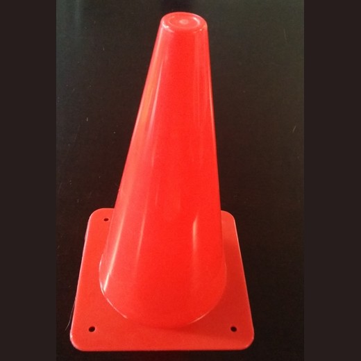 Cône plastique de couleur