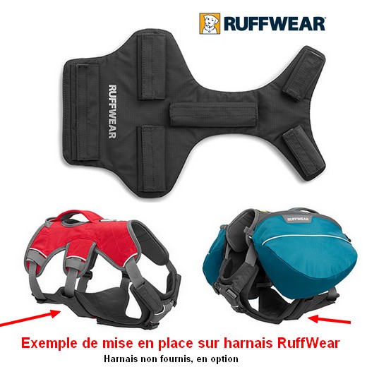 Brush Guard - Protection de poitrine pour harnais et sac de bat Ruffwear