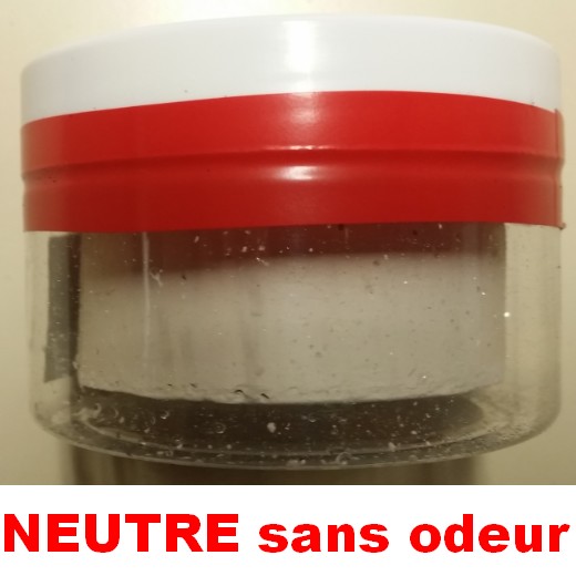Echantillon neutre sans odeurs pour TATP et HMTD