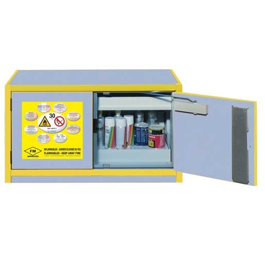 Armoire de sécurité coupe feu avec ou sans débit d'air positif