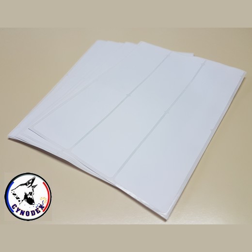 Étiquettes autocollantes