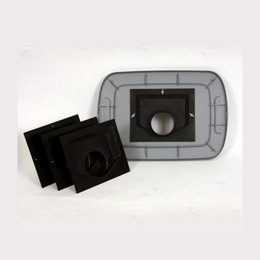 Adaptateur pour boite de détection plastique