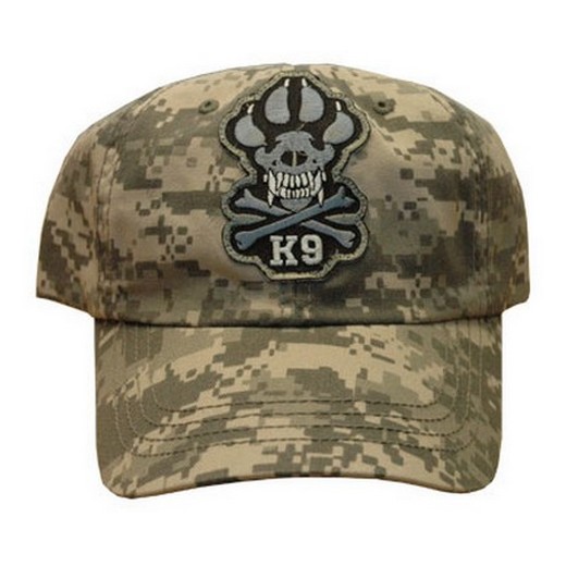 Casquette CAM avec écussons K9 patte