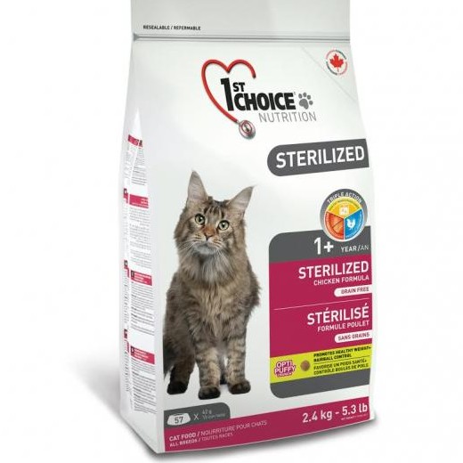 1st Choice stérilisé - Aliment pour chat adutle stérilisé