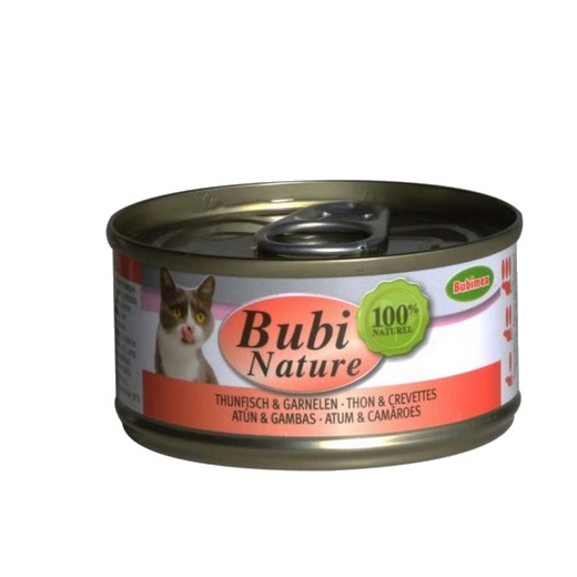 Bubi Nature chat, thon et crevettes