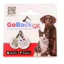 Mdaille GoBack QR avec QR code pour chien ou chat