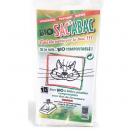 Sacs à litières jetables et compostable avec lien de fermeture - Bio Sac’abac