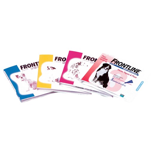 FrontLine Spot on antiparasitaires pour chien