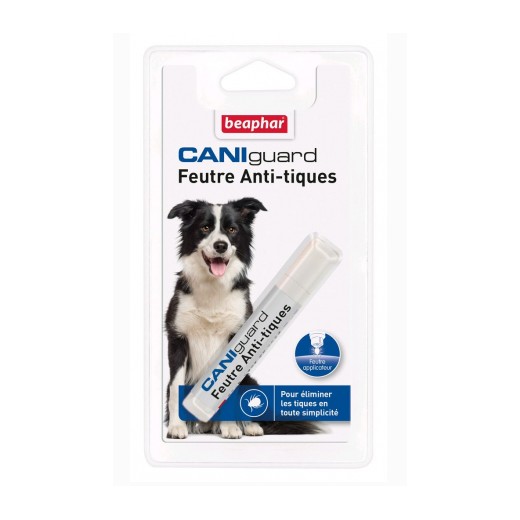 Feutre anti-tiques pour chien