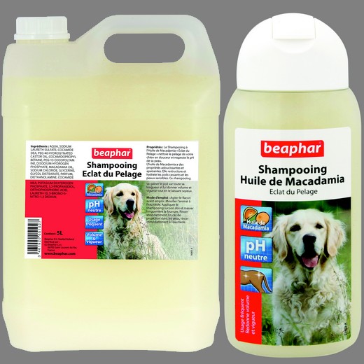 Shampooing huile de Macadamia