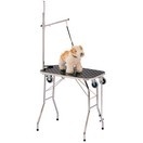Table de toilettage chrom� - Pliante
